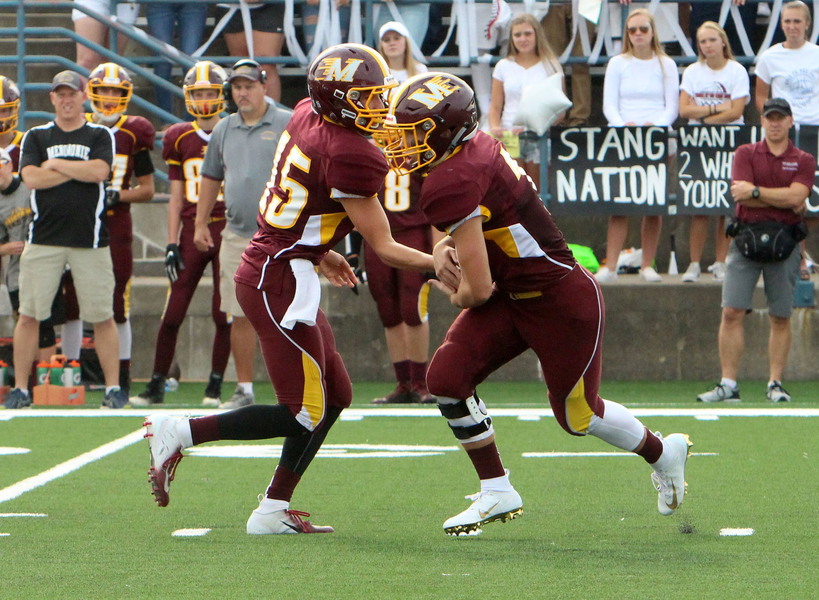 Chi-Hi football at Menomonie 8-31-18